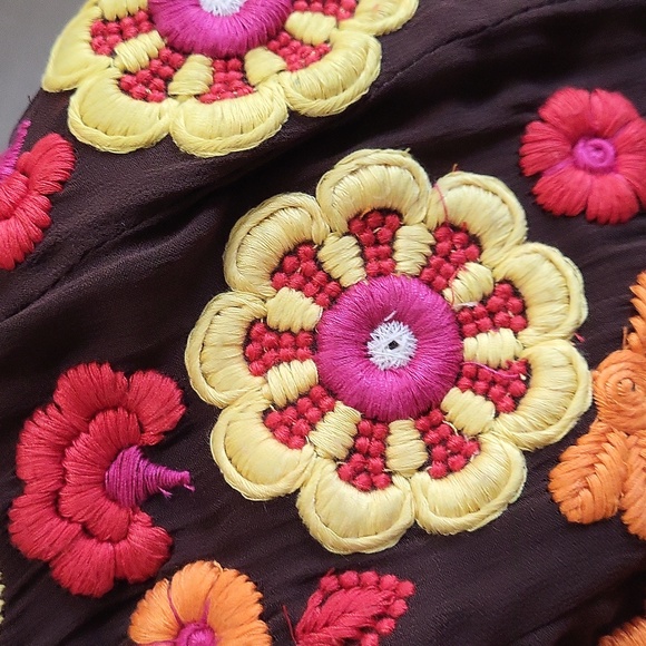 Chiffon Pakistani Embroidered Gorgette Traditional Beautiful Stunning Size 8 - Picture 10 of 13